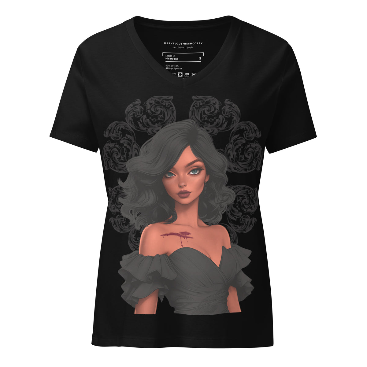 Final Queen - Lockeres T-Shirt -   Shirts,Top #