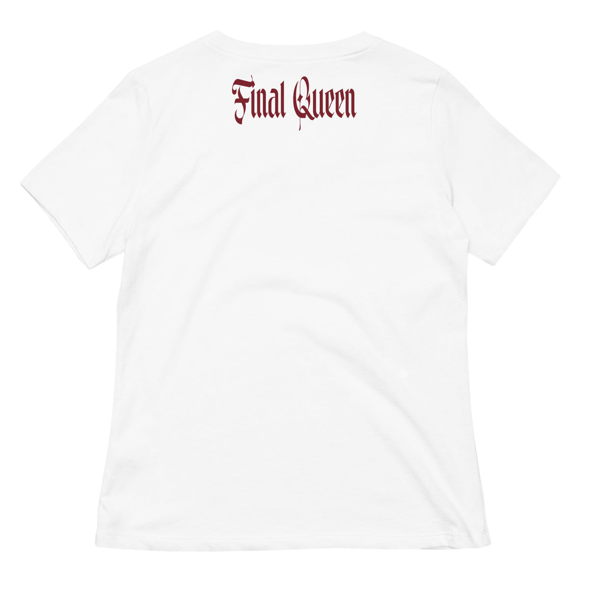 Final Queen - Lockeres T-Shirt -   Shirts,Top #