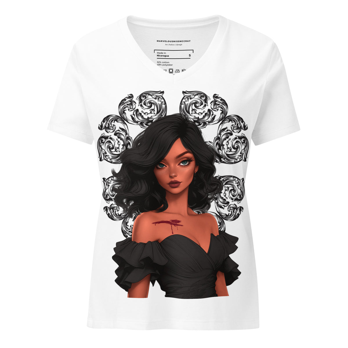 Final Queen - Lockeres T-Shirt -   Shirts,Top #