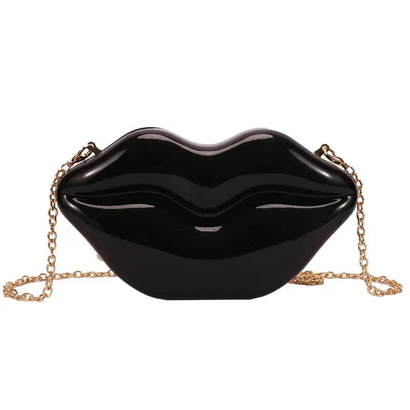 "Glossy Lips" - Schultertasche -   0 #