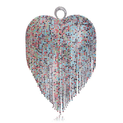 "Heart Tassel" - Dinner Tasche -   Taschen #