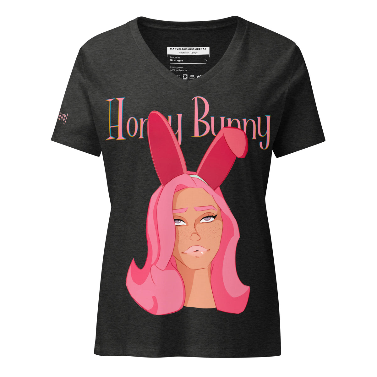 Hunny Bunny - Lockeres T-Shirt -    #