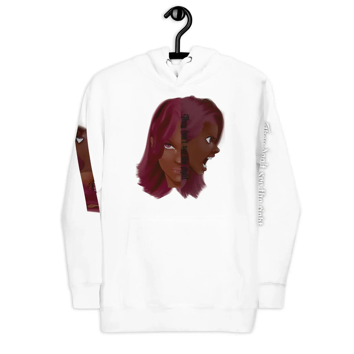 Invisible Fight - Unisex-Kapuzenpullover -    #