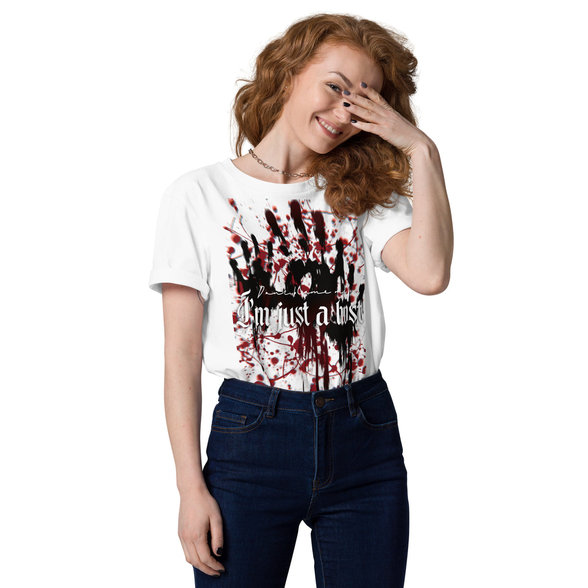Just a host - Cotton Shirt -   Shirts,Top #