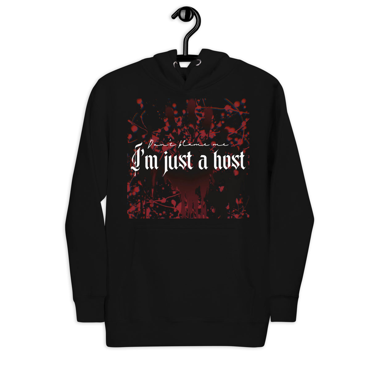 Just a host - Unisex-Kapuzenpullover -   Kapuzenpullover #