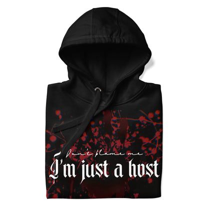 Just a host - Unisex-Kapuzenpullover -   Kapuzenpullover #