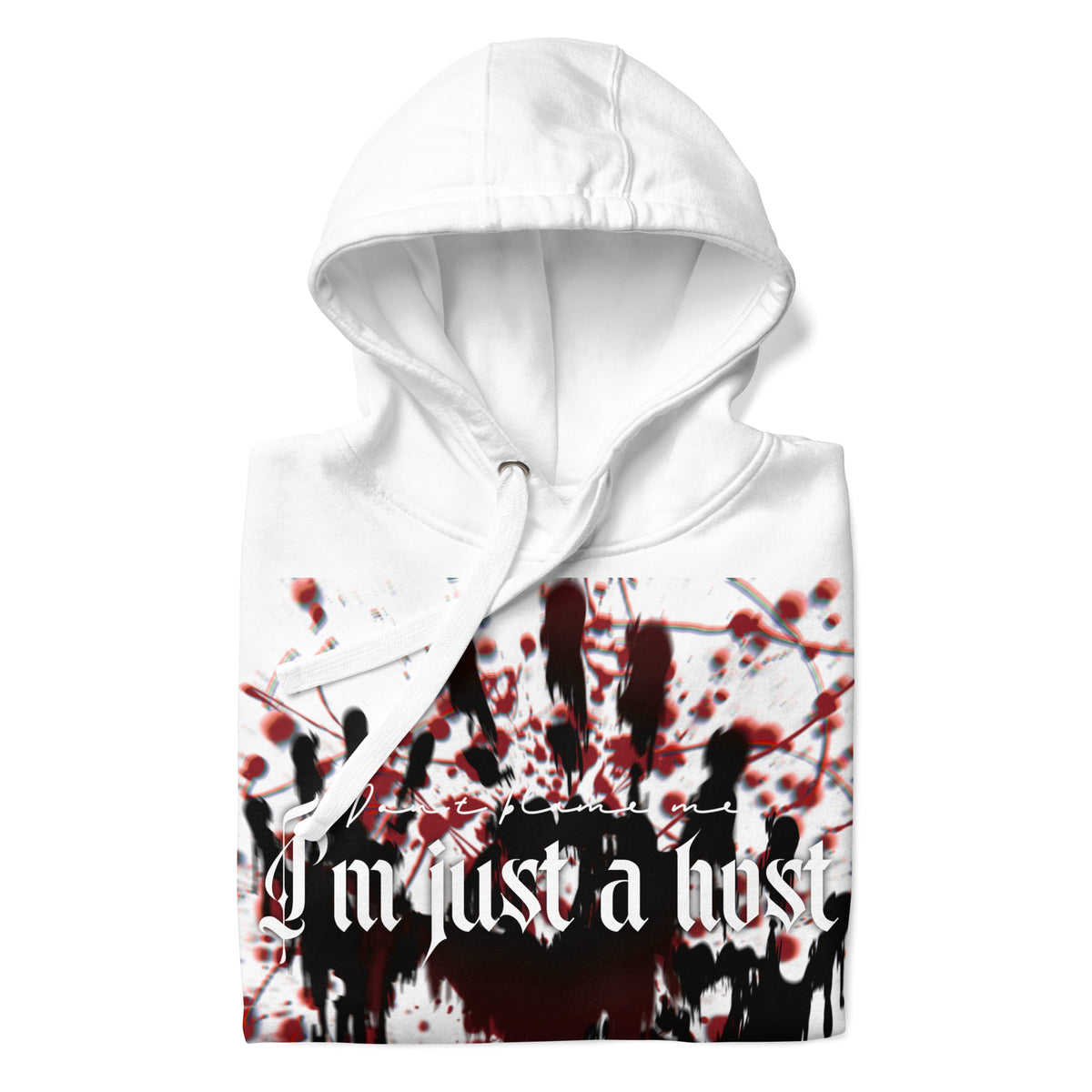 Just a host - Unisex-Kapuzenpullover -   Kapuzenpullover #