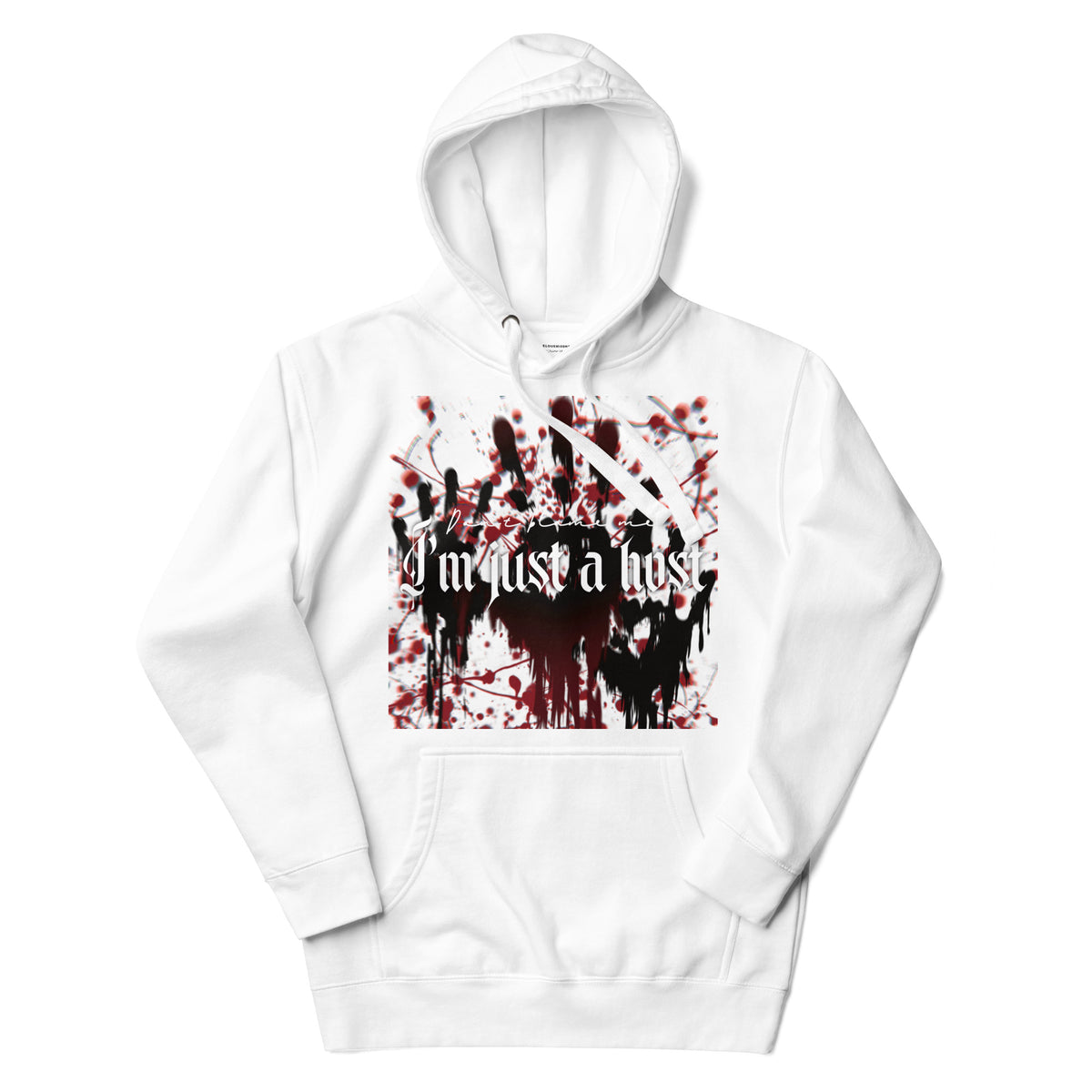 Just a host - Unisex-Kapuzenpullover -   Kapuzenpullover #