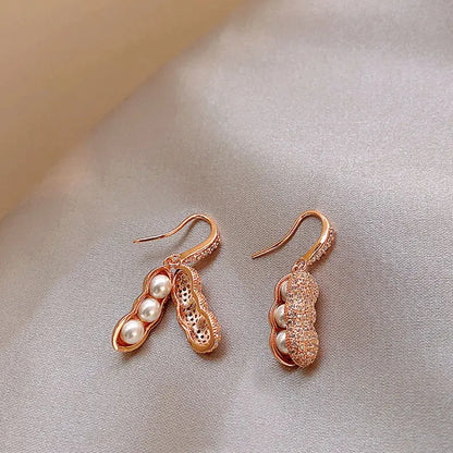 'Peanut Pearl' - Ohrringe -   Schmuck #