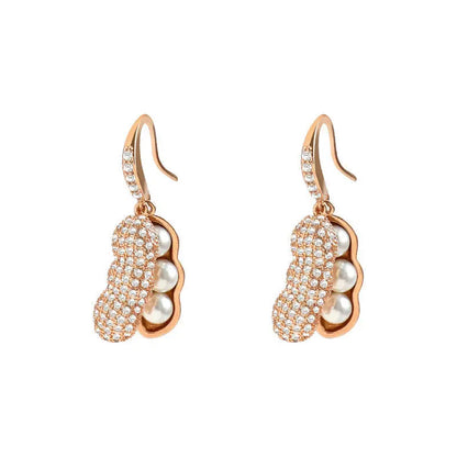 'Peanut Pearl' - Ohrringe -   Schmuck #