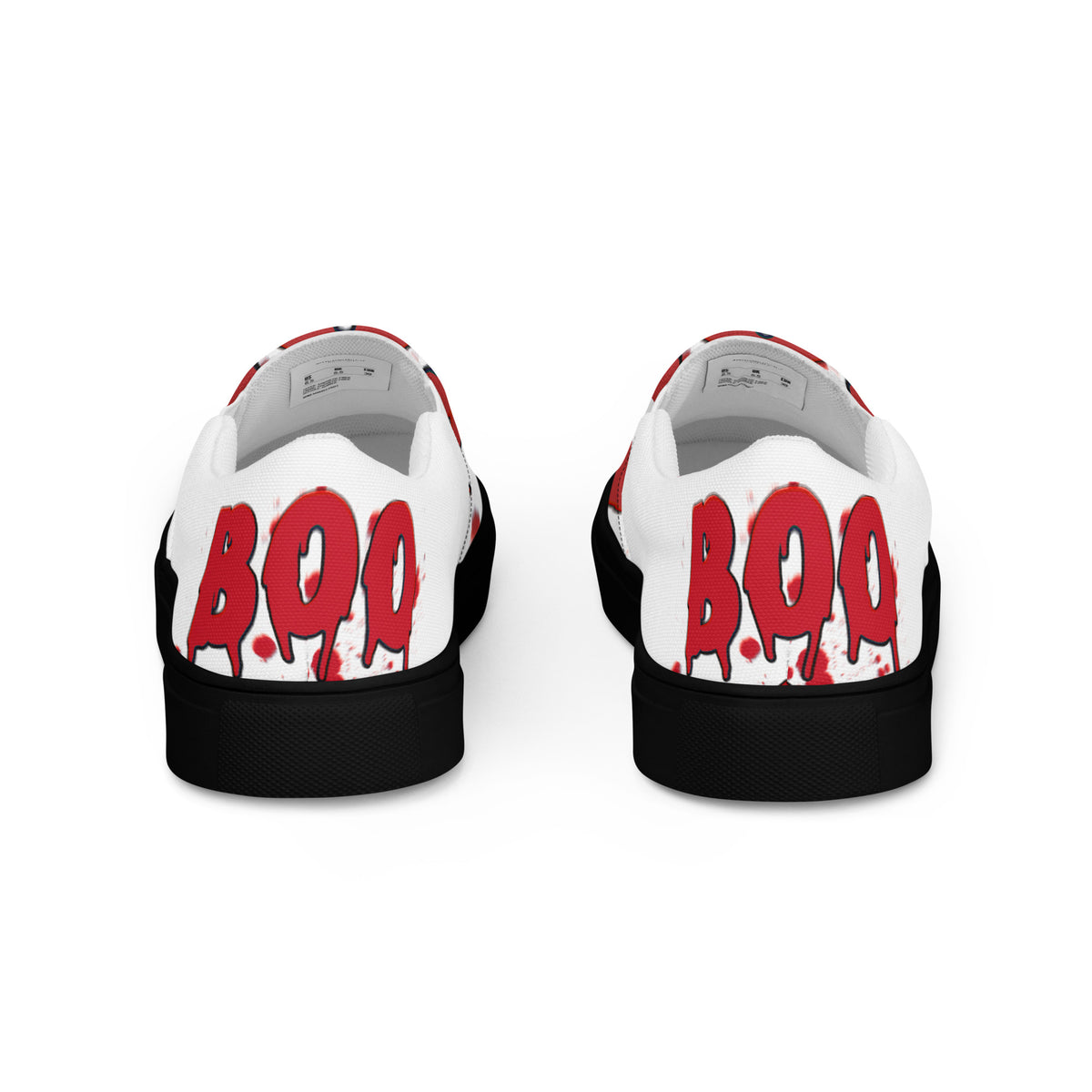 Red Boo - Canvas-Slipper -    #