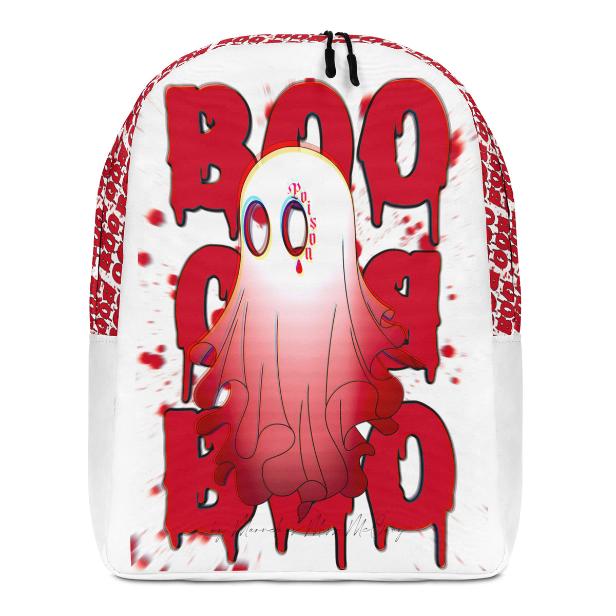 Red Boo - Minimalistischer Rucksack -    #