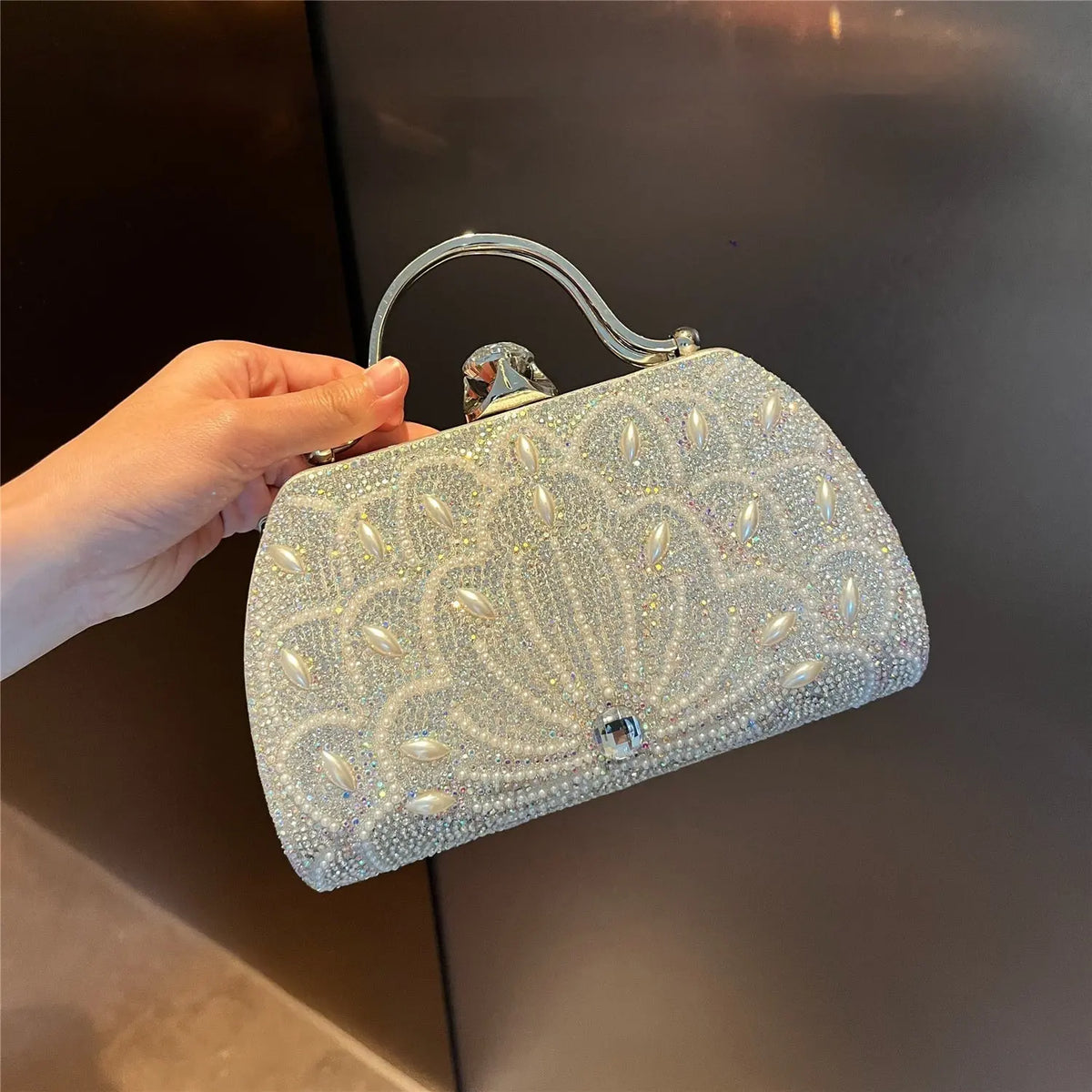 "Rhinestone Banquet" - Clutch -   0 #