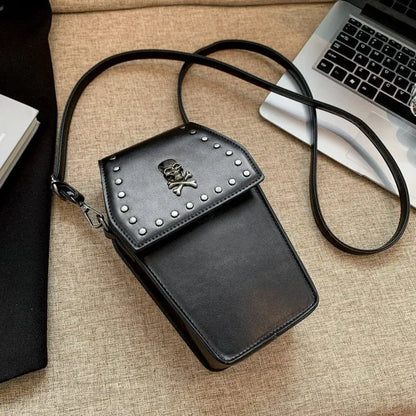 "Rivet Coffin" - Schultertasche -   0 #