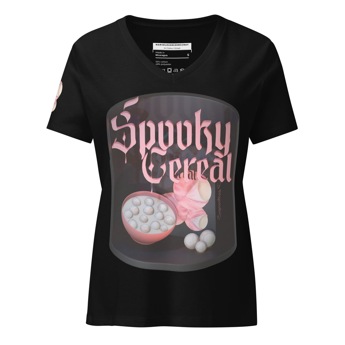 Spooky Cereal - Lockeres T-Shirt -   Shirts,Top #