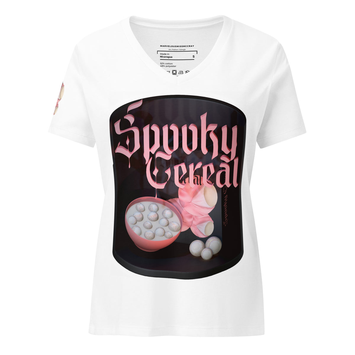 Spooky Cereal - Lockeres T-Shirt -   Shirts,Top #