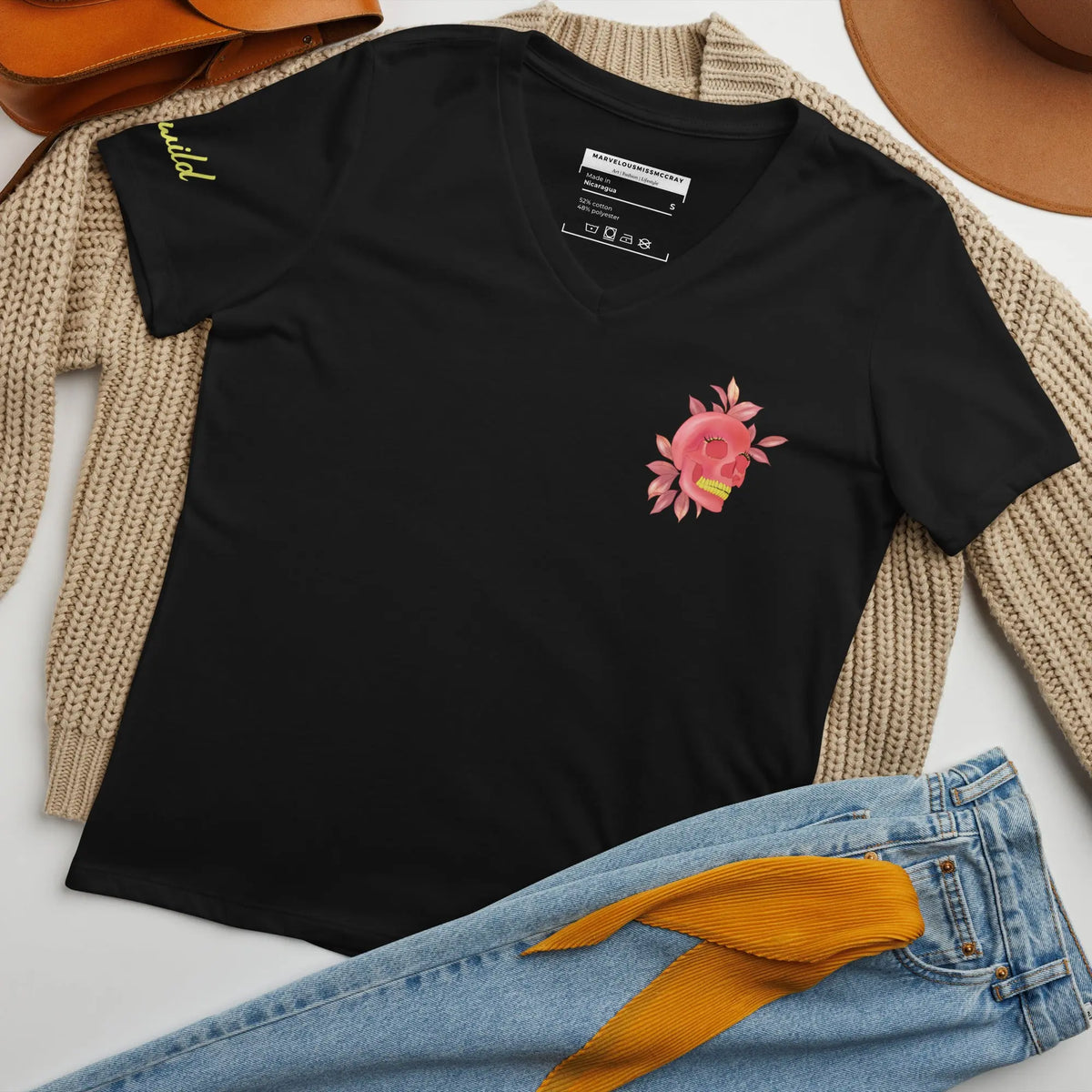 Stay Wild - Lockeres T-Shirt -   T-Shirts, Tank-Tops, Shirts mit 3/4-Ärmeln, Langarmshirts, Poloshirts, Crop-Tops #