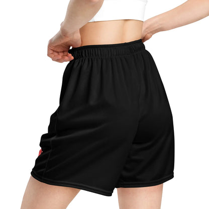 Stay Wild - Mesh-Shorts -   Shirts, Leggings, Kleider, Sport-BHs, Shorts, Bademoden, Fahnen, Stoffe, Haarschmuck #