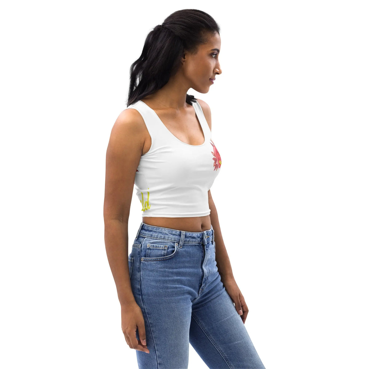 Stay Wild - figurbetontes Crop Top -    #
