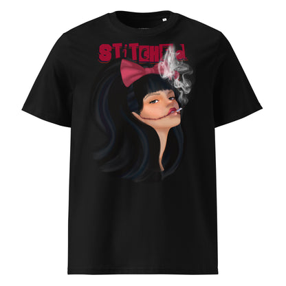 Stitched Smiles - Cotton Shirt -   Shirts,Top #