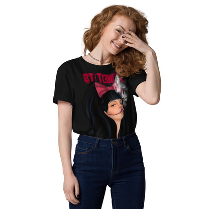 Stitched Smiles - Cotton Shirt -   Shirts,Top #