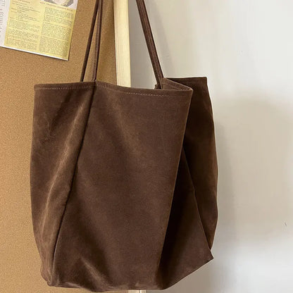 Suede Idle Style Tasche -   Taschen #
