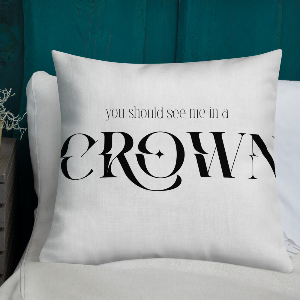 The Crown - Premium-Kissen