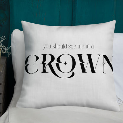 The Crown - Premium-Kissen