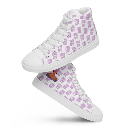 Lavender Pop - High-Top Sneaker